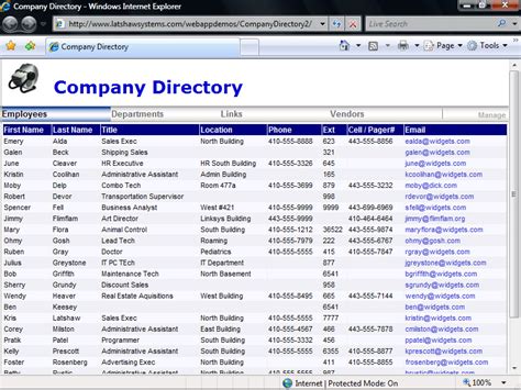 New Function of Online Contact Directory .